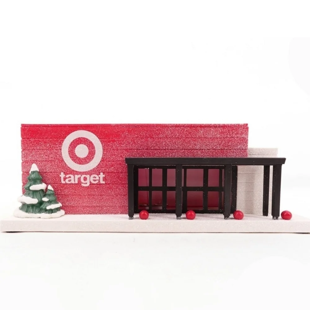 New Target Holiday Village Light Up Bullseye Playground